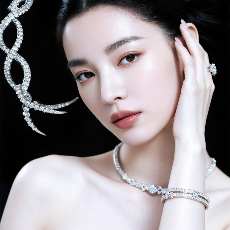 聚美宝石锆石手链01